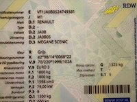 Renault - scénic - 1.6-16v rxe - car - - afbeelding 16 van  16