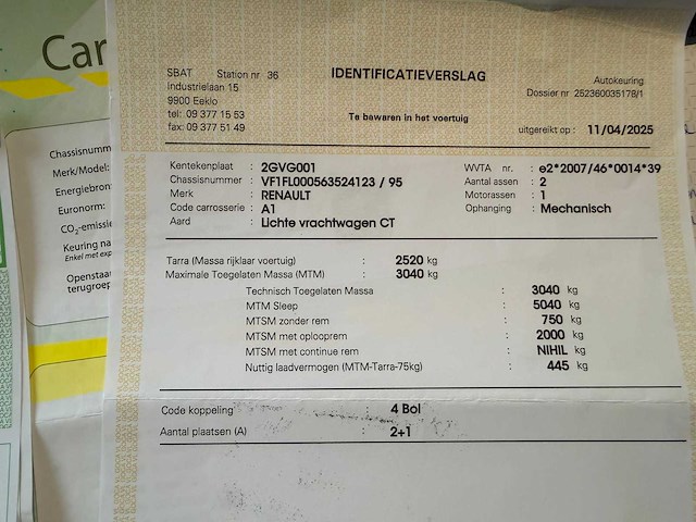 Renault - trafic - van - afbeelding 7 van  17