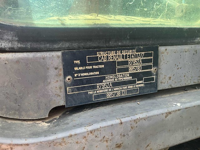 Renault 155.54 turbo landbouwtractor 4wd - afbeelding 10 van  17