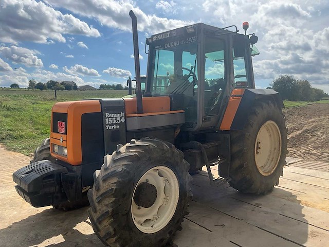 Renault 155.54 turbo landbouwtractor 4wd - afbeelding 1 van  17