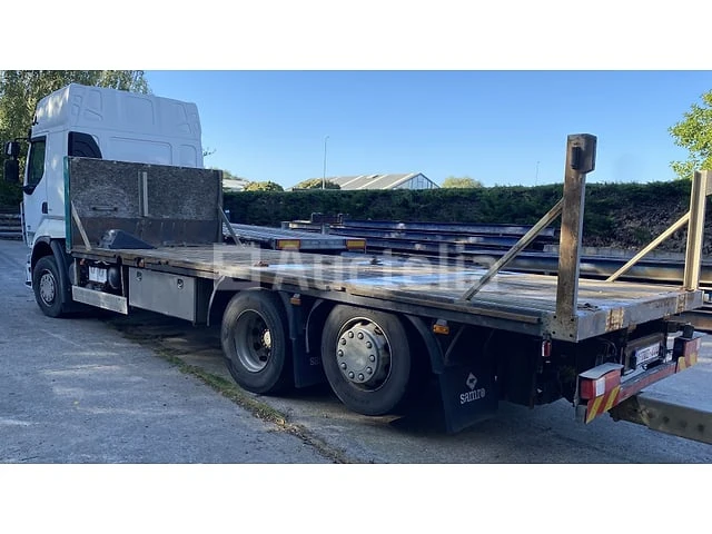 Renault 6x2 platte truck + samro trailer platte laadwagen - afbeelding 26 van  47