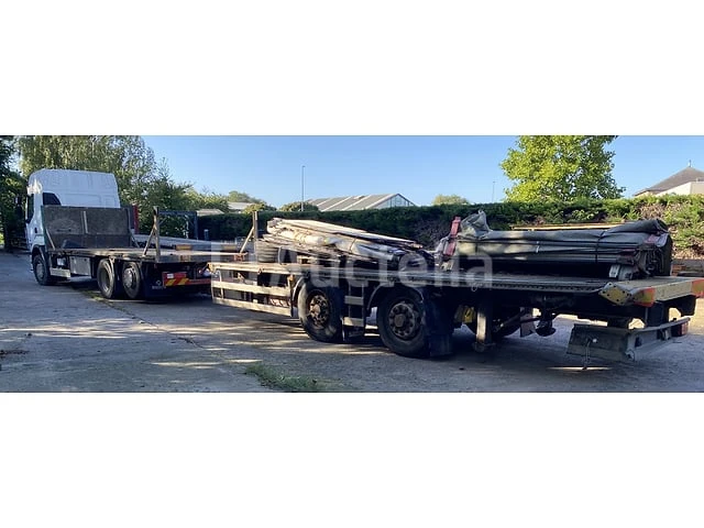 Renault 6x2 platte truck + samro trailer platte laadwagen - afbeelding 27 van  47