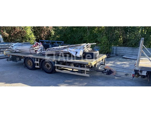 Renault 6x2 platte truck + samro trailer platte laadwagen - afbeelding 29 van  47