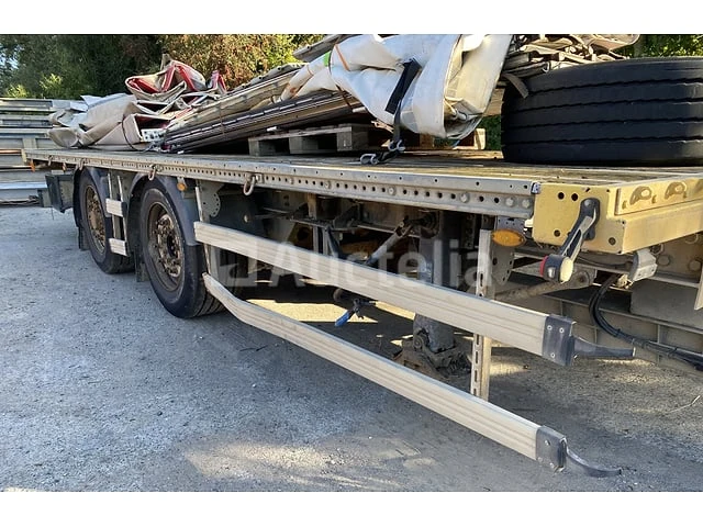 Renault 6x2 platte truck + samro trailer platte laadwagen - afbeelding 31 van  47