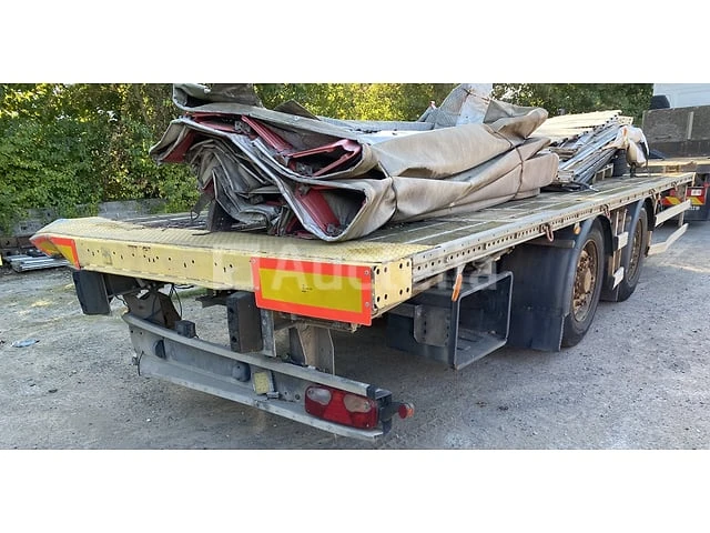 Renault 6x2 platte truck + samro trailer platte laadwagen - afbeelding 32 van  47