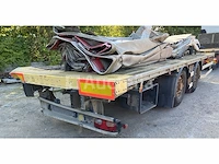 Renault 6x2 platte truck + samro trailer platte laadwagen - afbeelding 32 van  47