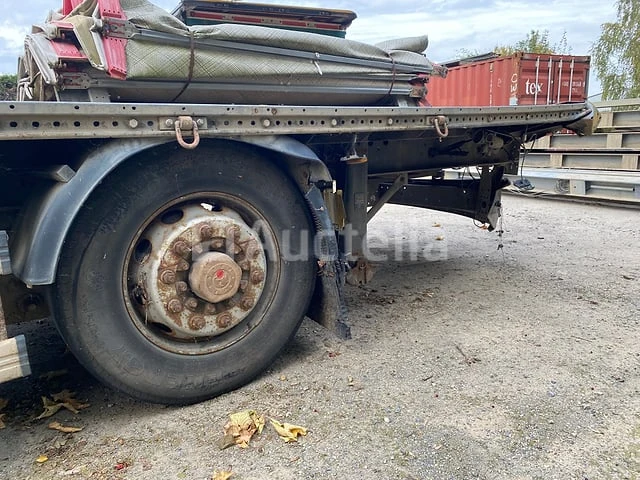 Renault 6x2 platte truck + samro trailer platte laadwagen - afbeelding 36 van  47