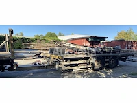 Renault 6x2 platte truck + samro trailer platte laadwagen - afbeelding 40 van  47