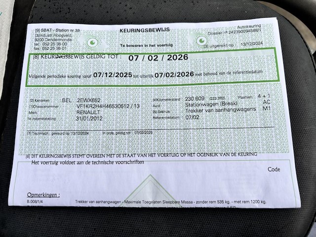Renault clio, 2012 - afbeelding 33 van  34