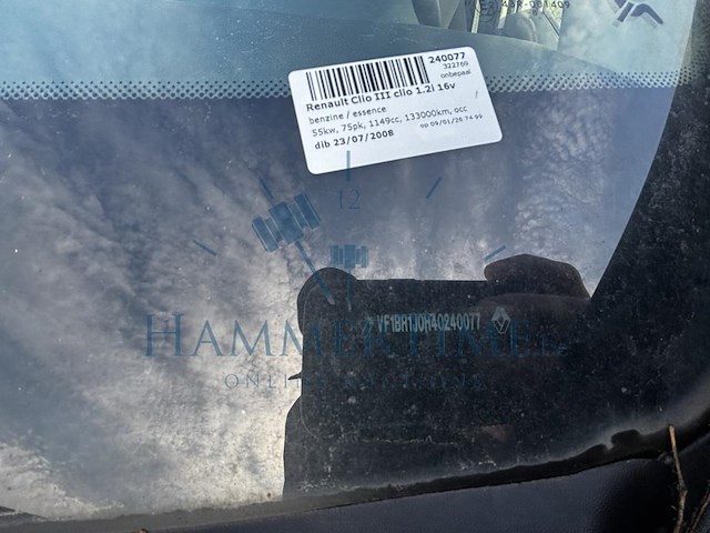 Renault clio iii 1.2i 16v authentique, 2008 - afbeelding 17 van  33