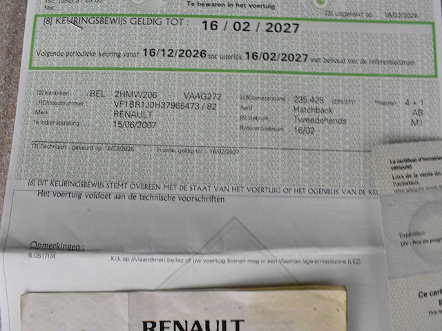 Renault clio - afbeelding 32 van  38