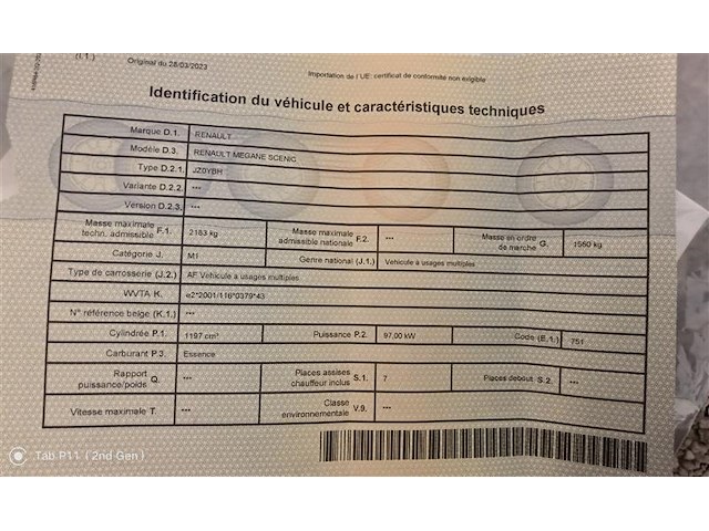 Renault grand scenic 1.2 tce energy bose edition 7pl., 2016 - afbeelding 16 van  39