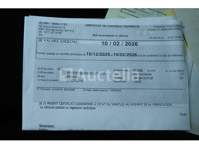 Renault kangoo 1,5 dci 80 utility truck (2014-48,012 km) - afbeelding 8 van  44