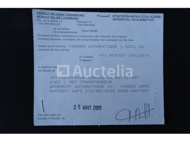 Renault kangoo auto (2005-202,883 km-vin:vf1kce7ef34512275) - afbeelding 18 van  42