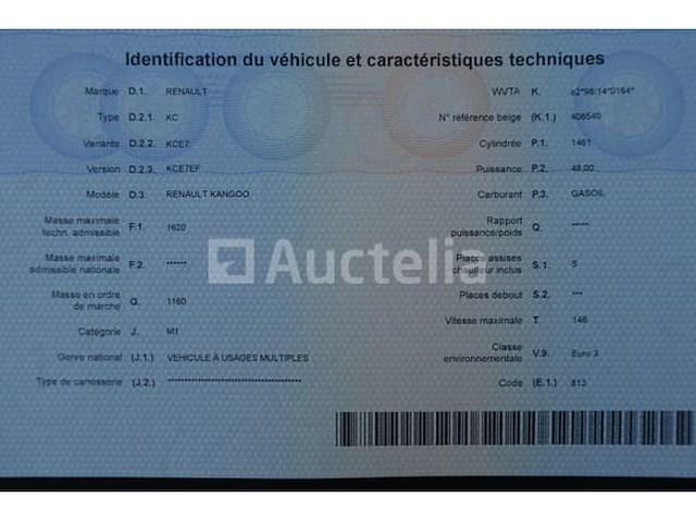 Renault kangoo auto (2005-202,883 km-vin:vf1kce7ef34512275) - afbeelding 42 van  42