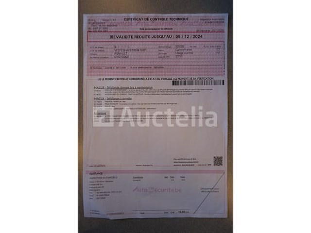 Renault kangoo bus (2000-50,066 km-vin:vf1fc0haf22933413) - afbeelding 31 van  45
