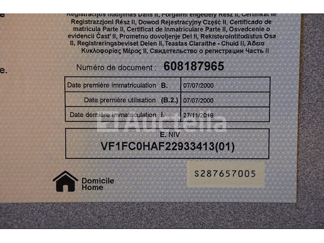 Renault kangoo bus (2000-50,066 km-vin:vf1fc0haf22933413) - afbeelding 43 van  45