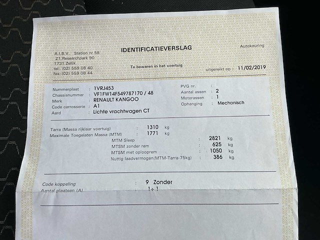 Renault kangoo compact bedrijfswagen - afbeelding 35 van  50