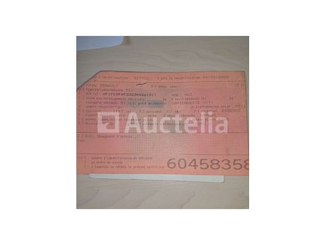 Renault kangoo (gedemonteerde hs-motor) (vin:vf1fcofaf33234426) - afbeelding 13 van  13