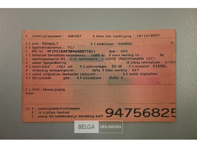 Renault kangoo lichte vrachtwagen - afbeelding 4 van  23