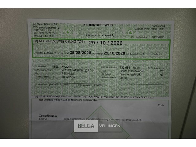 Renault kangoo lichte vrachtwagen - afbeelding 7 van  23