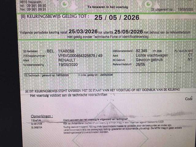 Renault kipper master bedrijfswagen - afbeelding 60 van  67