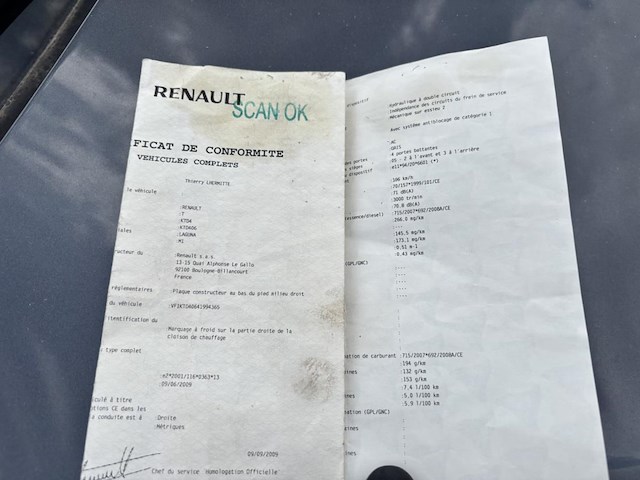 Renault laguna, 2009 - afbeelding 8 van  16