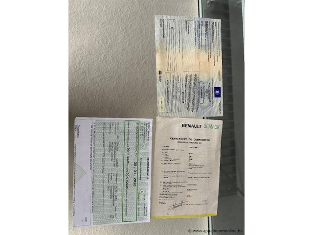 Renault laguna, vf1ktoa0643580316, 1e insch 21/08/2010, 295453km, 81kw, 1995cm³, diesel, manueel, break/stationwagen, euro 4, 1 sleutel, keuring tot 30/01/2026, inschrijvingsbewijs deel i, gelijkvormigheidsattest - afbeelding 6 van  19
