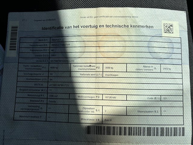 Renault master, 2018 - afbeelding 22 van  29