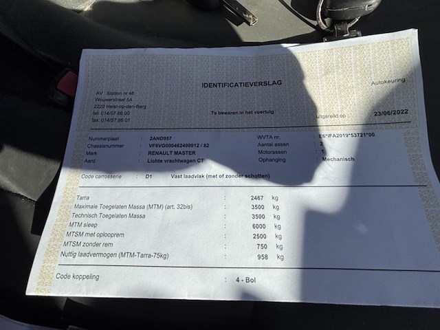 Renault master, 2019 - afbeelding 31 van  38