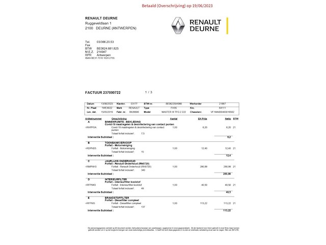 Renault master , 2019 - afbeelding 38 van  47
