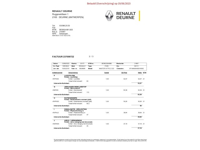 Renault master , 2019 - afbeelding 39 van  47