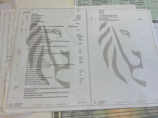 Renault master bedrijfswagen-hoogwerker - afbeelding 35 van  42