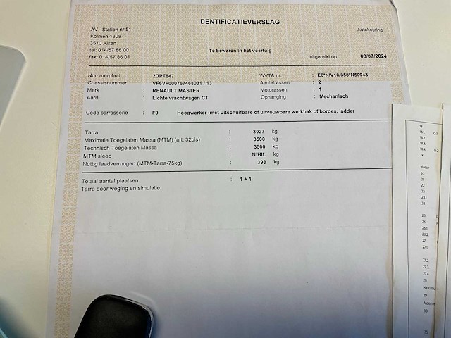 Renault master bedrijfswagen-hoogwerker - afbeelding 36 van  42