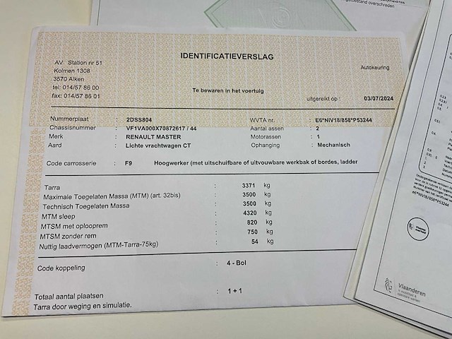 Renault master bedrijfswagen-hoogwerker - afbeelding 31 van  43