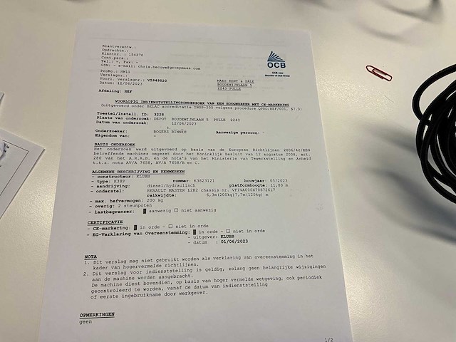 Renault master bedrijfswagen-hoogwerker - afbeelding 37 van  43