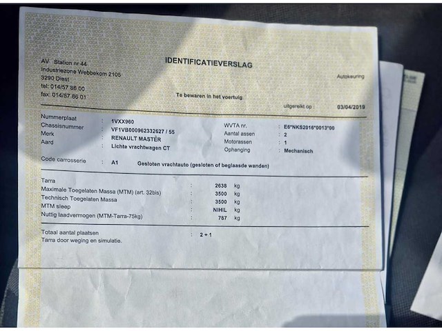 Renault master bedrijfswagen - afbeelding 11 van  22