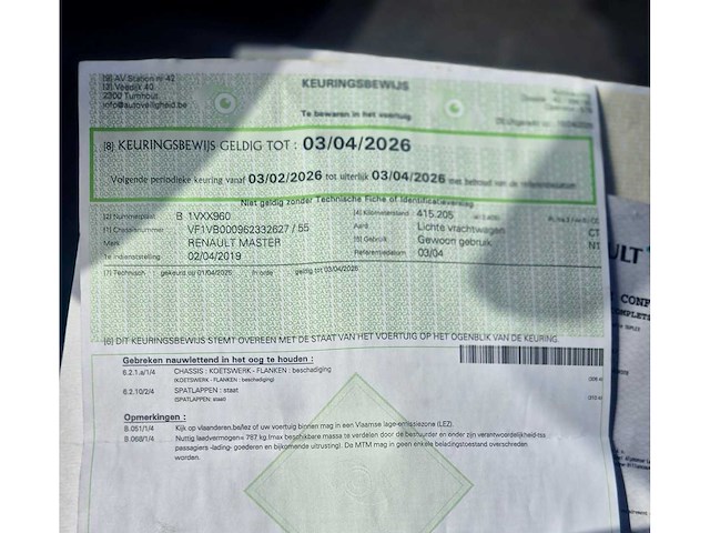 Renault master bedrijfswagen - afbeelding 13 van  22