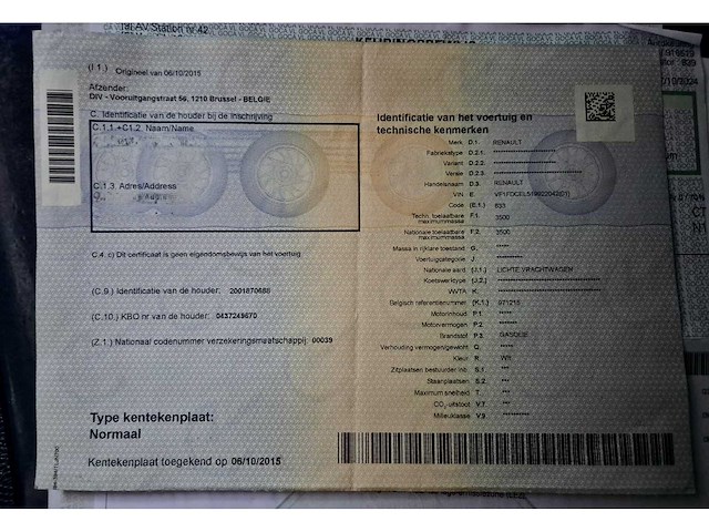 Renault master bedrijfswagen - afbeelding 9 van  21