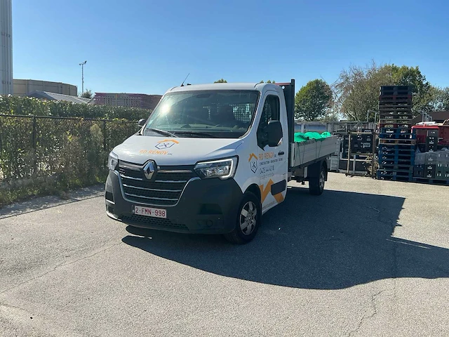 Renault master lichte vrachtwagen met open laadbak - afbeelding 1 van  15