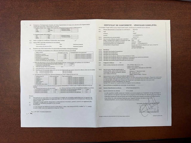 Renault master vf luchtpick-up truck - afbeelding 3 van  14