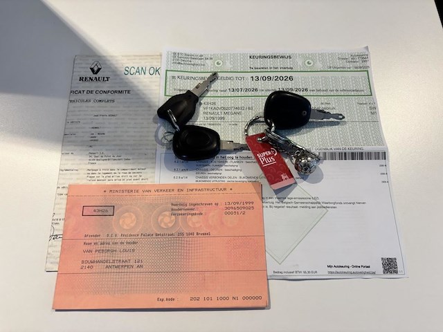 Renault megane, 1999 - afbeelding 24 van  34