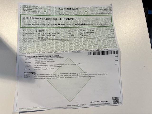 Renault megane, 1999 - afbeelding 26 van  34