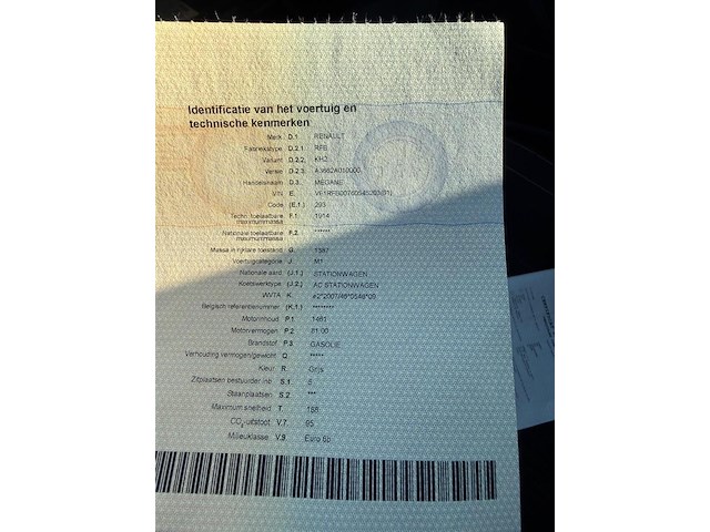 Renault megane, 2019 - afbeelding 20 van  21