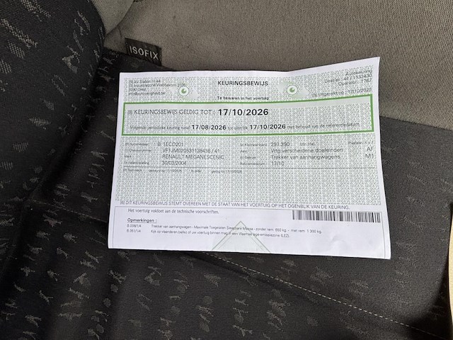 Renault megane scenic, 2004 - afbeelding 31 van  38