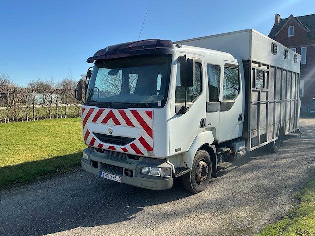 Renault midlum paardenwagen vrachtwagen - afbeelding 1 van  52