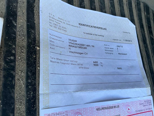 Renault midlum paardenwagen vrachtwagen - afbeelding 21 van  52