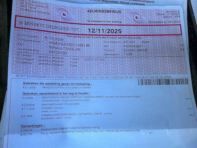 Renault midlum paardenwagen vrachtwagen - afbeelding 22 van  52