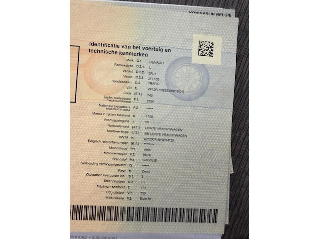 Renault traffic, 2015 - afbeelding 22 van  23