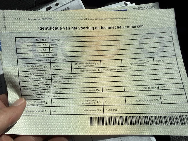 Renault traffic, 2019 - afbeelding 22 van  37